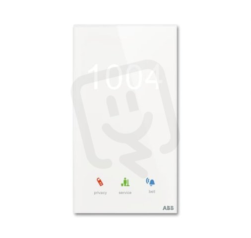 ABB KNX Tacteo hotelový ovladač bez čtečky s číslem pokoje 86x157 TSN/U.2.1-CG