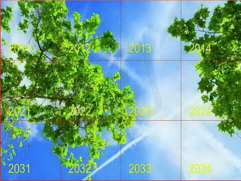 MODUS IBP SKY vestavné do rastru 600 čtverec A 4000K LED 350mA SKY 20 12ks