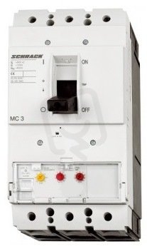 Jistič výkonový, typ AE, 3-pólový, 150kA, 400A SCHRACK MC340332--
