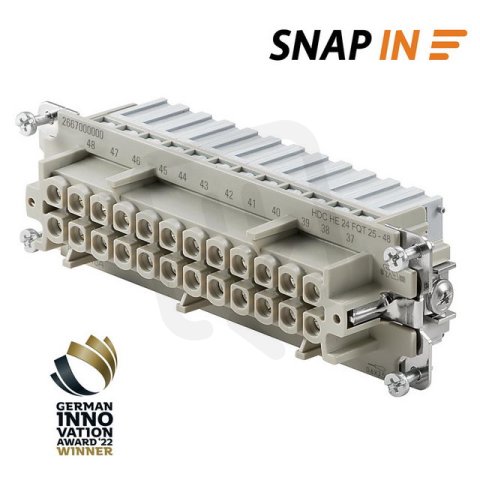 Kontakt HDC HE 24 FQT 25 - 48 WEIDMÜLLER 2667000000