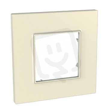 Unica Quadro Krycí rámeček jednonásobný, Stone SCHNEIDER MGU2.702.16