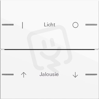 KKolébka 2x pro tlačítkový sensor 4 System 55 čistě bílá GIRA 576203