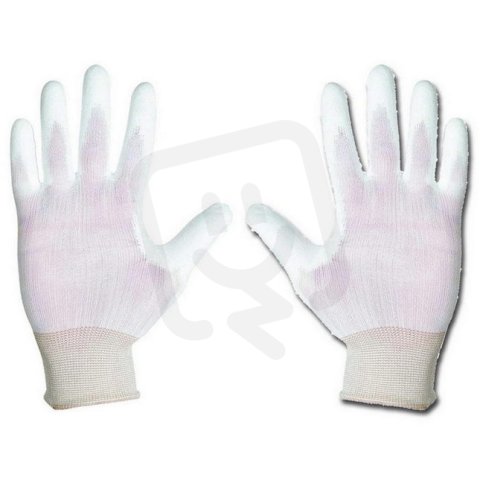 Rukavice nylonové Bunting bílé, velikost 10'' XTLINE JA135411/10
