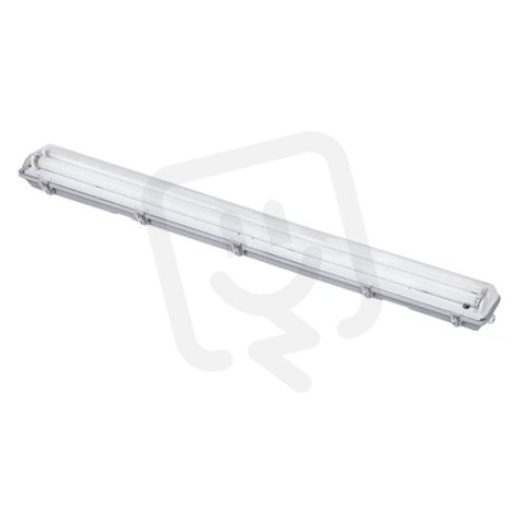 Stropní osvětlení prachotěsné G13 pro 2x 120cm LED trubice IP65 127cm WO512-1