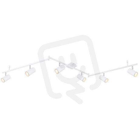 Stropní svítidlo ROBBY bílá mat GU10, max. 6x35W 230V GLOBO 57910-6W