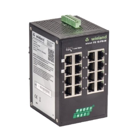 Ethernetový switch WIENET FS 16-PN-W WIELAND 83.040.1511.0