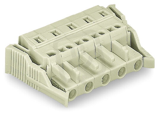 Pružinová svorka CAGE CLAMP 2,5mm2 sv.šedá 9pól. WAGO 721-209/037-000/035-000