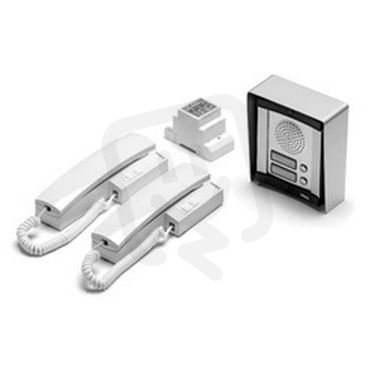Audio souprava, 2 účastníci, PM, nerez, interkom VIDEX IK8K-2S