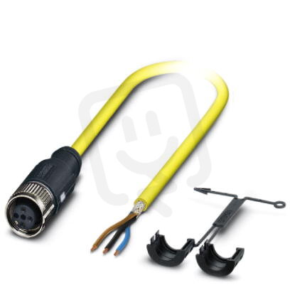 SAC-HZ-3P- 2,0-542/M12FS SH BK Kabel senzoru/aktoru 1409504