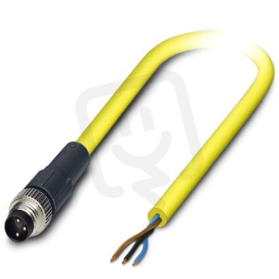 SAC-3P-M8MS/10,0-542 BK Kabel senzoru/aktoru 1406279