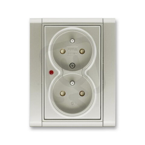 ABB 5592F-C02359 32 Zásuvka dvojnásobná, s ochranou před přepětím