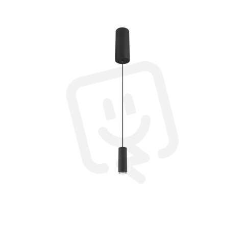 LALU závěsné svítidlo, Led Base, mix & match, 150 cm, 9,5W, 3000K, PHASE, černá