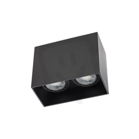 XCARD RECTANG. CEILING FITTING GU10/PAR1