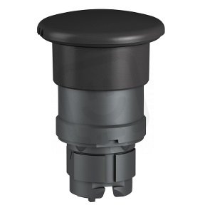 Schneider ZB5RZC2 Ovládací hlavice s hřibovým knoflíkem, 40 mm, XB5R, černá