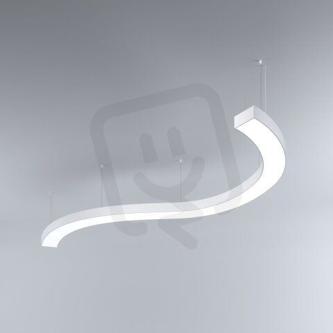 LED Svítidlo MI-SNAKE-04, 91W, 3000K, bez trafa, 24VDC, IP20, bílá