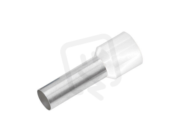 Izolovaná dutinka Cu 0,5/6 mm, bílá (100 ks) CIMCO 187000