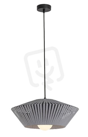Raven černá E27 1x MAX 6W IP20 lm