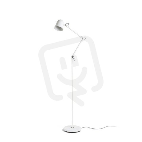 DANNY stojanová bílá matný nikl 230V E14 5W RENDL R14189