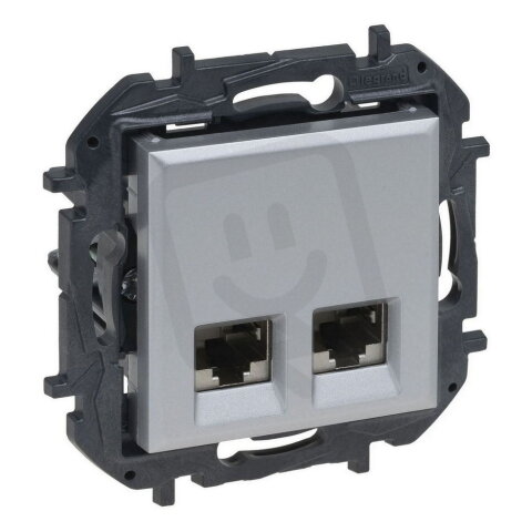 NILS-2XRJ45 C6 STP HLINÍK LEGRAND 863366B