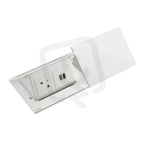 POP-UP OSAZENÁ KRABICE DO NÁBYTKU DO NÁBYTKU BÍLÁ 2X4M LEGRAND 654819