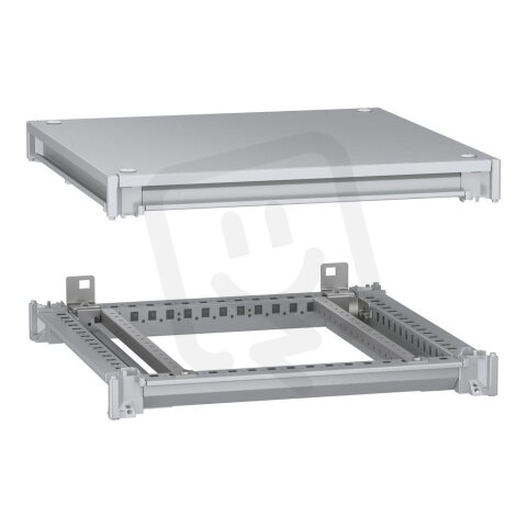 Horní a spodní rám, PanelSeT SFN, 500x500, RAL7035 SCHNEIDER NSYSFNC55