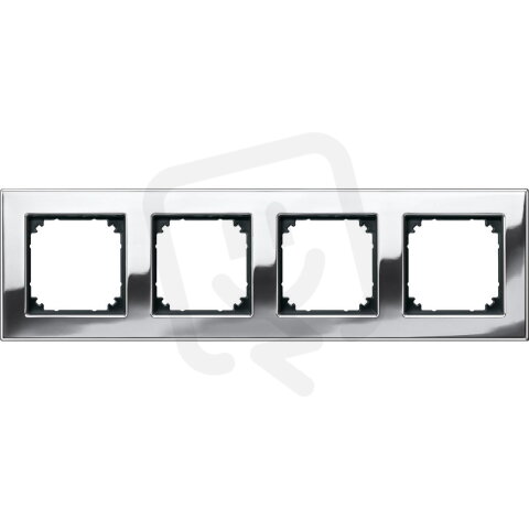 Rámeček M-Elegance 4násobný Chrom SCHNEIDER 475439