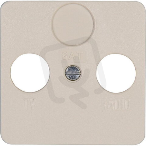 348101188 Cover plate for antenna socket