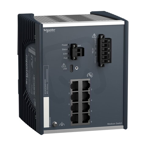 MCSESP083F23G0 Modicon PoE Managed Switc