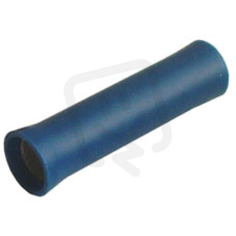 Lisovací spojka CU izolovaná sériová, 16mm2, délka 47mm, izolace PVC modrá SI 16