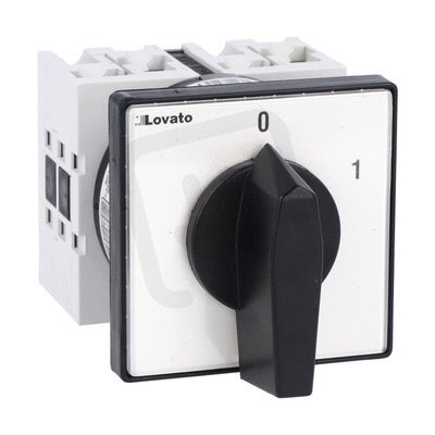 Lovato GX3203U 3P 0-1 SWITCH FRONT MOUNTING 65X65