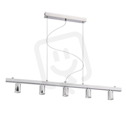 RALLONG V závěsná základna chrom 230V E27 5x42W RENDL R11798