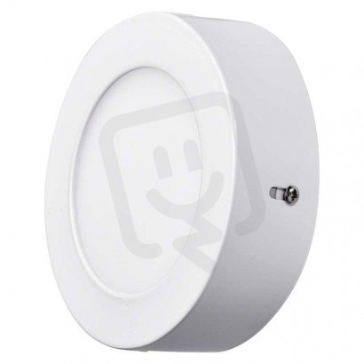 LED přisazený kruhový panel 6W 450LM IP20 WW bílý ZM5121 Emos teplá bílá