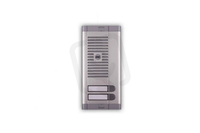 Tlačítkový panel pro hlasovou jednotku, 2 tlačítka, 1 sloupec URMET 925/102