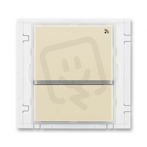 Vysílač RF dvojnásobný 868MHz 3299E-A21908 21 slonová kost/led. bílá Element ABB