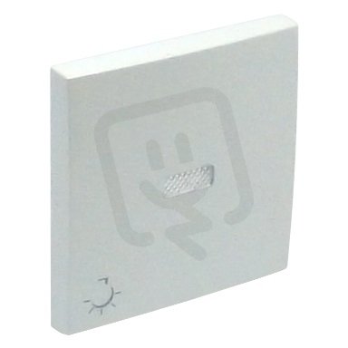 Kryt jednoduchý doutnavka symbol LAMPA 90797 TGE ledová ELKO EP 5603011069391