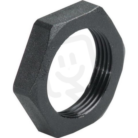 Matice polyamidová, černá, závit M25 x 1,5 AGRO 8225.40