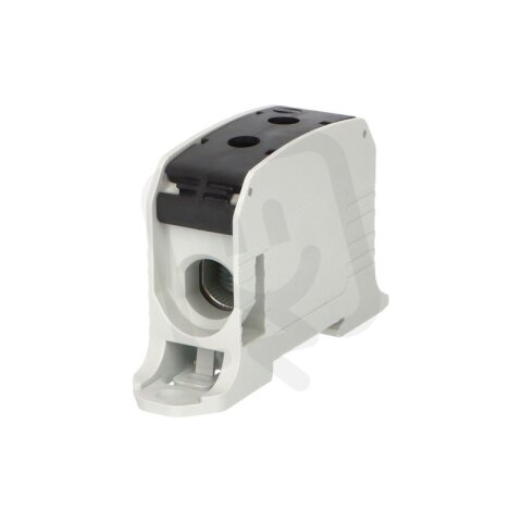 Svorka univerzální RKA 95 L S 232A 1pól. AL/CU černá DIN/panel HORA ETEC 1006034