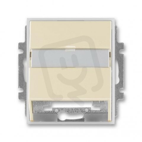 Kryt zásuvky komunikační 5014E-A00100 21 slonová kost/led. bílá Element ABB