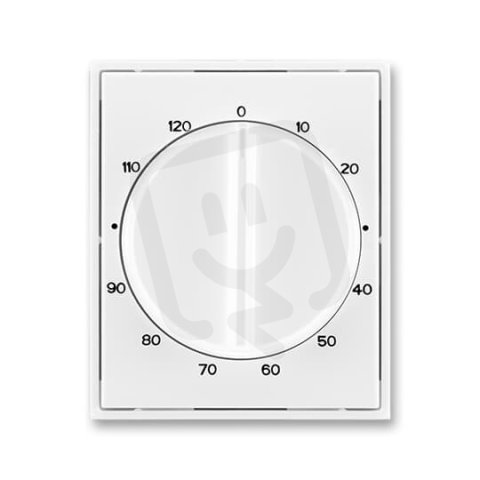 Kryt ovladače časového mechanického 3294E-A00160 03 bílá/bílá Element Time ABB