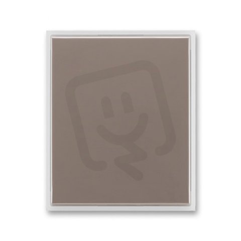 Kryt stmívače s krátkocestným ovlád 3299E-A00100 26 lungo/mléčná bílá Time ABB