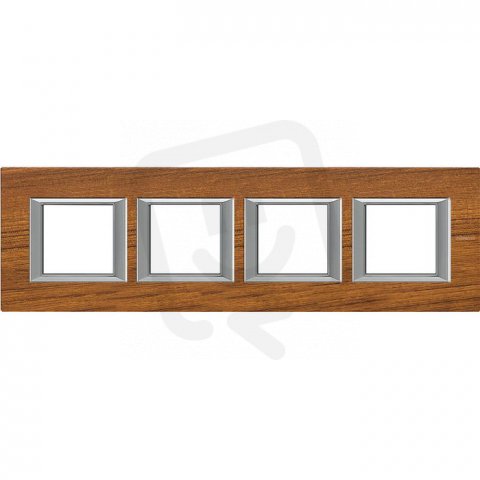 Legrand HA4802M4HLTK BTAX Rámeček2+2+2+2 HOR. TEAK