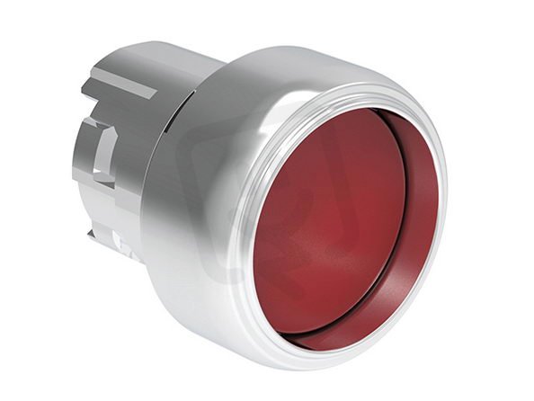 Lovato LPSB304 Tlačítko s návratem kovové d22mm chráněné červené