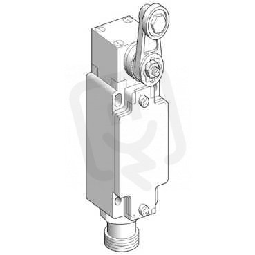Polohový spínač páka s kladkou 1V+1Z mžik. TELEMECANIQUE XCKJ10513A