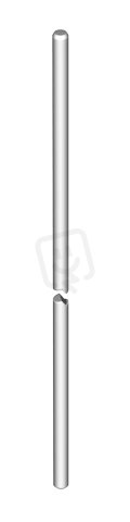 OBO 101 16-750 Izolační tyč, 750mm, plast zesílený skelnými vlákny, GFK