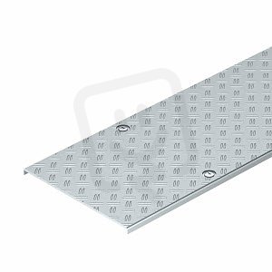 OBO DF BKR40 FS AL Víko s rýhovaným plechem pro kanály BKRS 400x3000 Hliník/Ocel