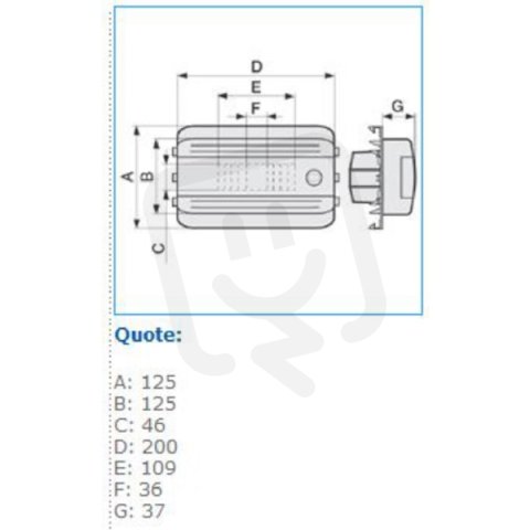 CMAN-B 120 W 02553 Centrála pro jističe 120 - bílá IBOCO I-CMAN-B 120 W 02553