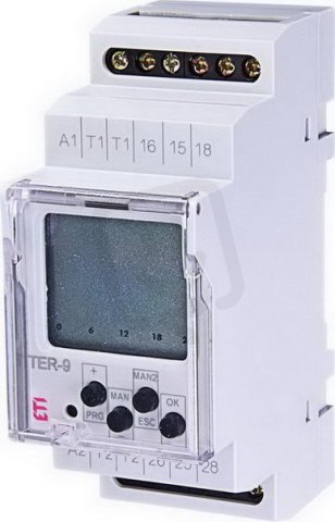 Multifunkční digitální termostat TER-9 ETI 002471803