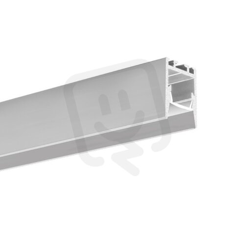 LED hliníkový profil KLUŚ PDS-ZMG stříbrná 3m /C1418_3m/ ALUMIA A01418A_3
