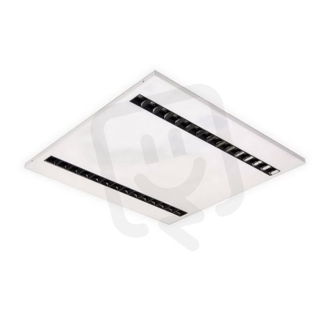 MODUS ES4000 LED 840 vestavný čtverec A m600 2x černý refl. opt.80° 700mA DALI