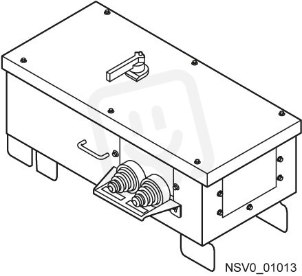 BD2-AK04/FS250IEC-3 Odbočná skříň pojist SIEMENS BVP:610409